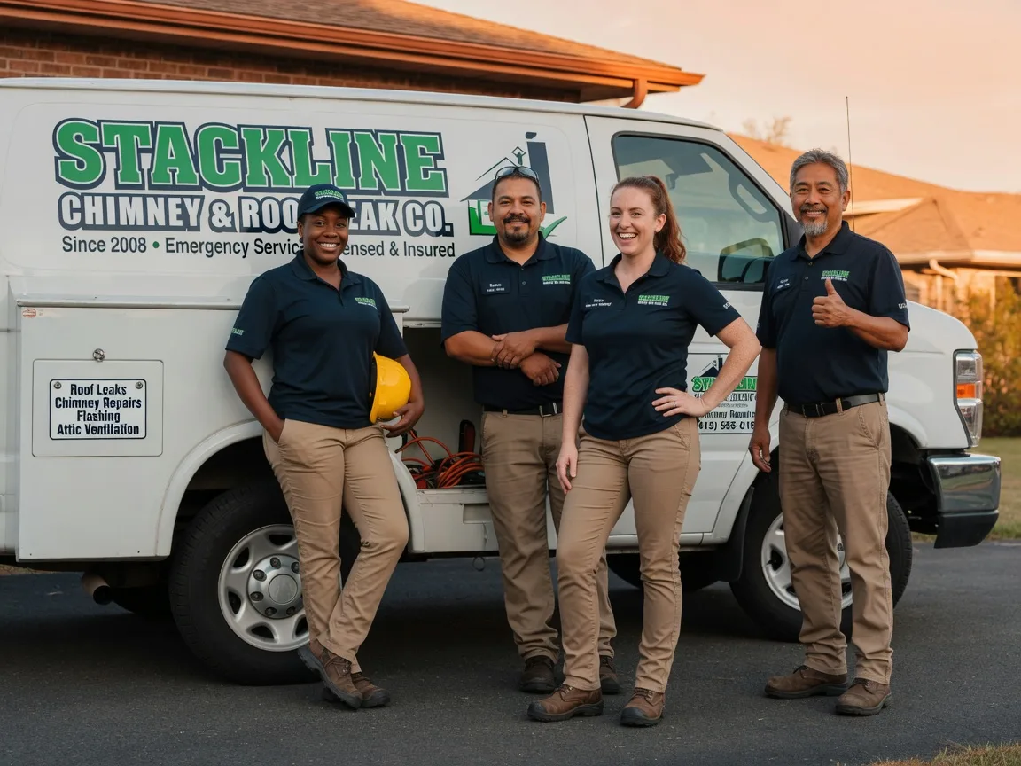 Chimney flashing repair company in Sumner, ME